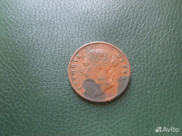 1 цент 1876,1897,1900,1908,1919 г Стрейтс Сеттлеме