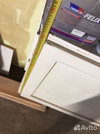 Оконный блок с дверью деревянный