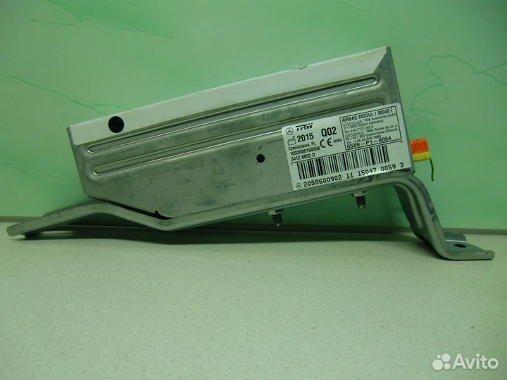 Подушка безопасности Mercedes W205 C klasse