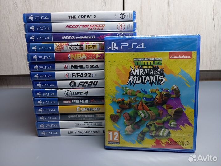Tmnt Wrath of the Mutants PS4/PS5 (новый)