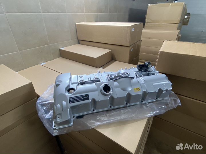 Алюминиевая клапанная крышка bmw n52