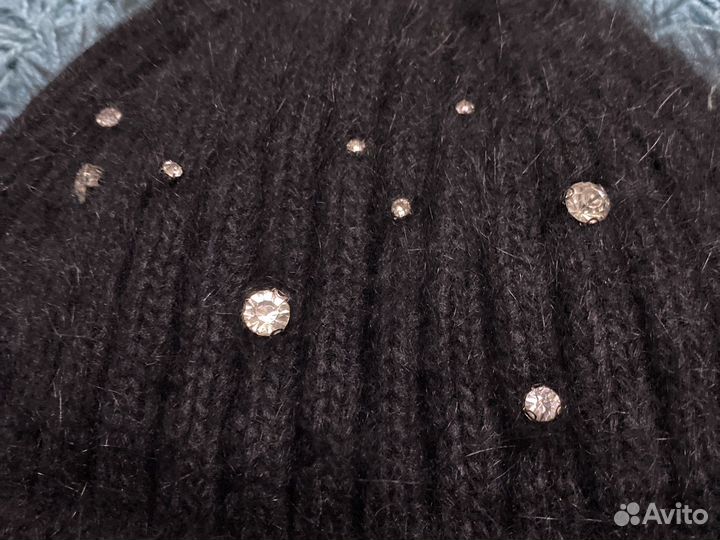 Шапка женская из ангоры зимняя