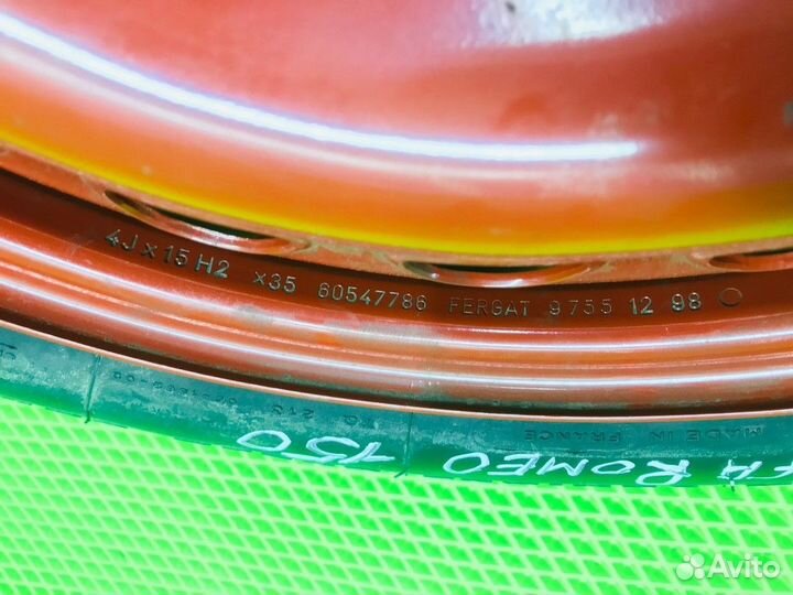 Докатка R15 Alfa Romeo 156