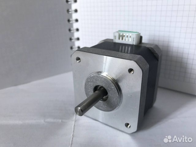 42HB34F08AB-06 шаговые двигатели двухсторонние