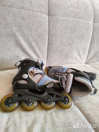 Роликовые коньки детские раздвижные