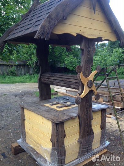 Колодец декоративный