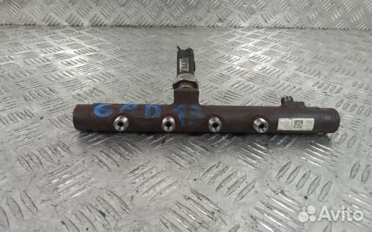 Топливная рампа дизельная renault megane 3 (6AD13B