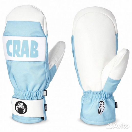 Варежки Crabgrab Punch Powder blue размер XS