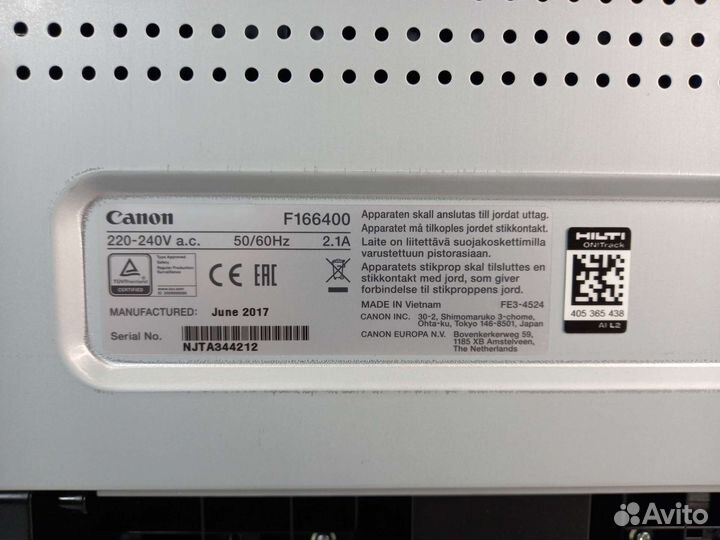 Лазерный принтер Canon i-sensys LBP6030B A4 ч/б