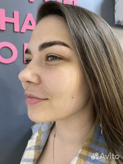 Оформление бровей, долговременная укладка