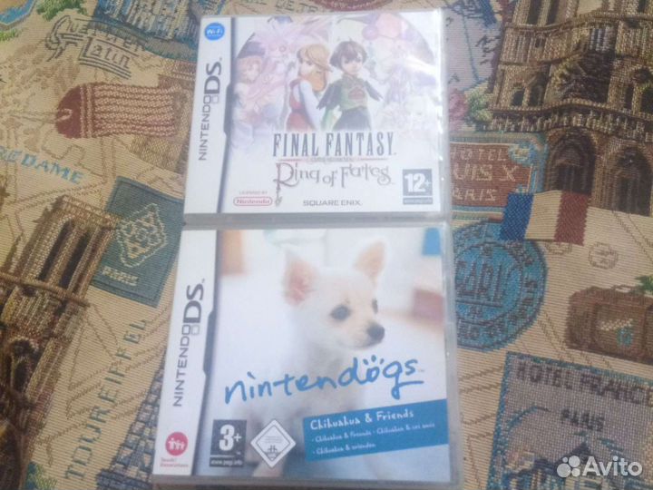 Картриджи nintendo ds