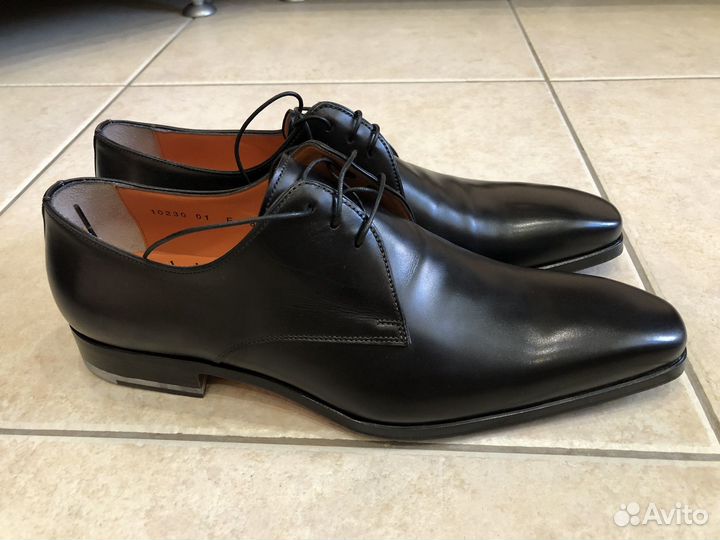 Туфли Santoni оригинал 42,5евроразмер