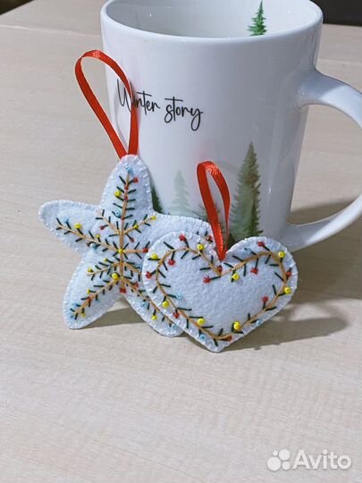 Новогодние игрушки ручной работы