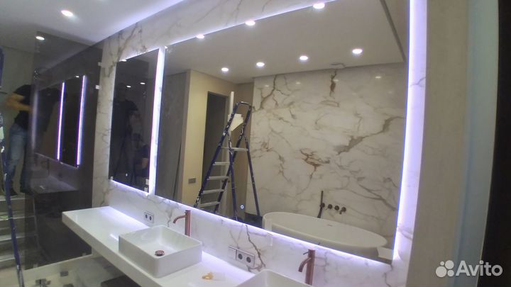 Зеркала больших размеров на заказ