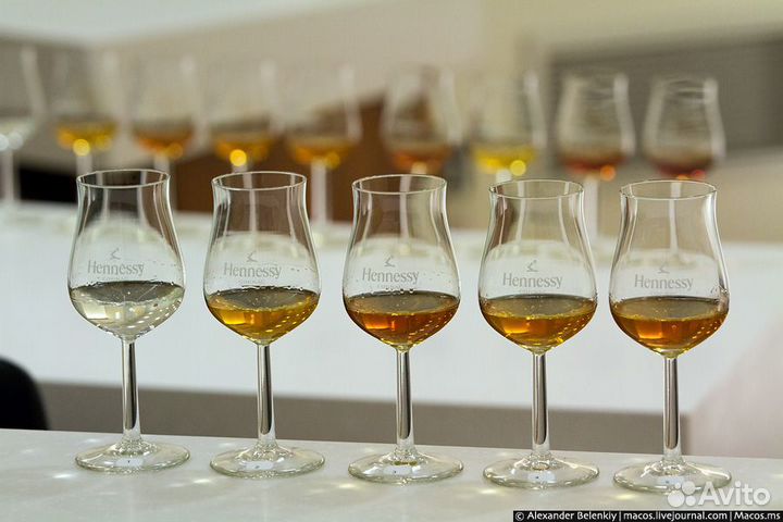 Бокал Hennessy с полным лого