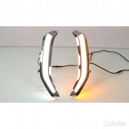 Дхо с поворотниками для Subaru Forester 4 2013-16