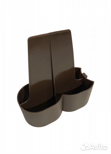 Бордюр садовый, коричневый пластик