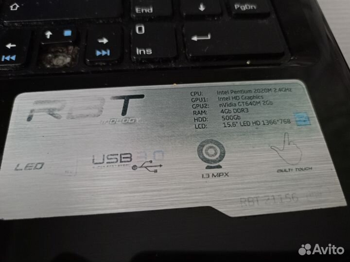 Игровой ноутбук rbt