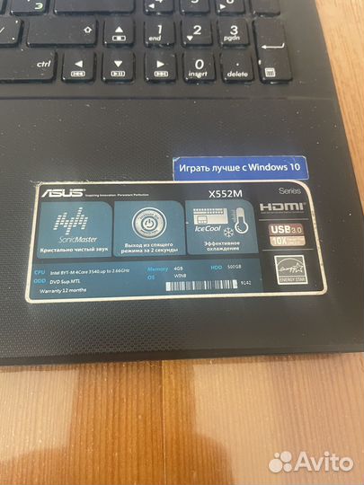Ноутбук Asus