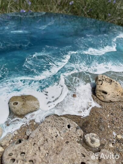 Картина эпоксидной смолой 