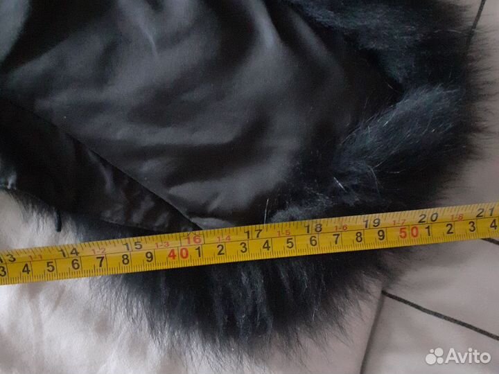 Меховой воротник песец