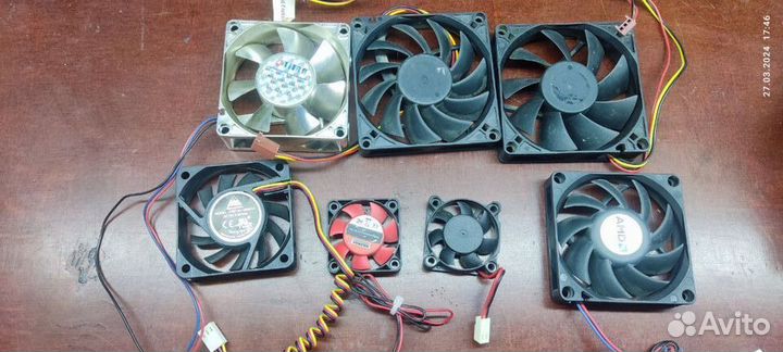 Вентиляторы б/у 12V