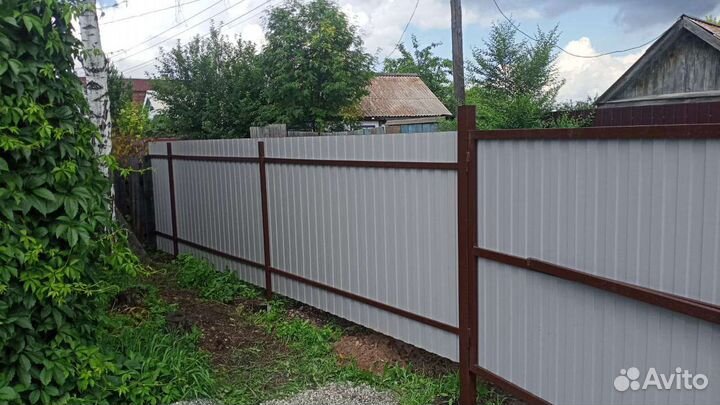 Изготовление заборов и метало конструкции