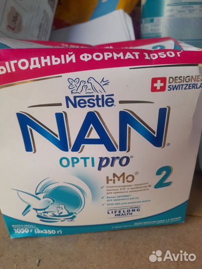 Детская молочная смесь Nan