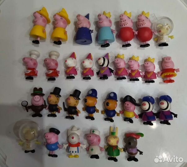 Игрушки из чупа чупс свинка пеппа, крокод.и другие