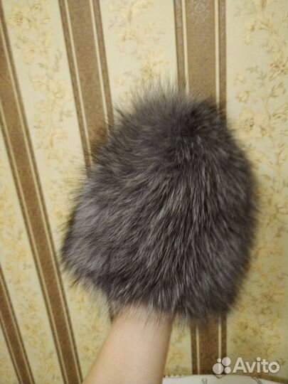 Шапка чернобурка зимняя