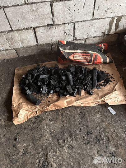 Березовый уголь 100