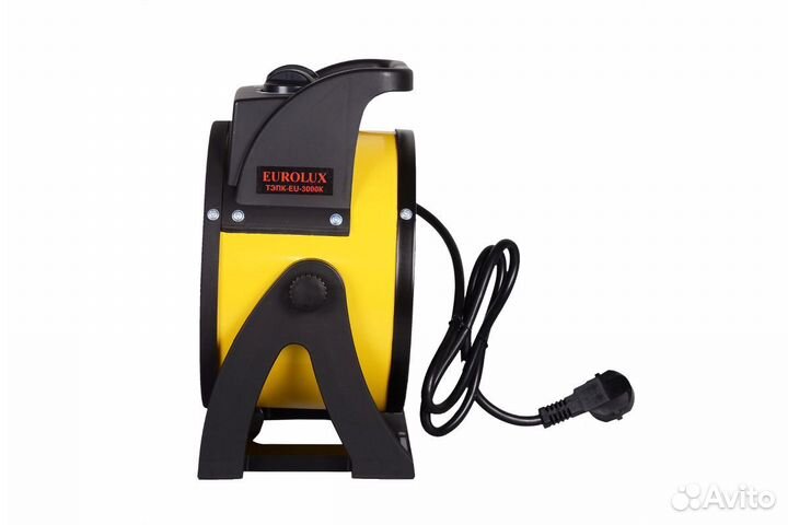 Тепловентилятор электрический eurolux тэпк-EU-3000