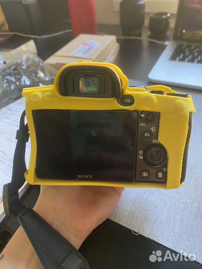 Резиновый чехол для фотоаппарата Sony A7