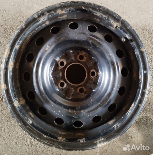 Штампованные диски r16 с колпаками