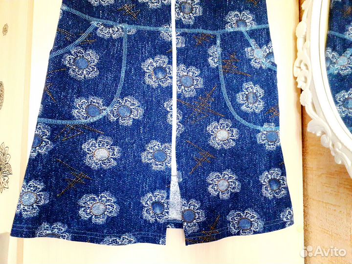 Халат женский домашний хлопок