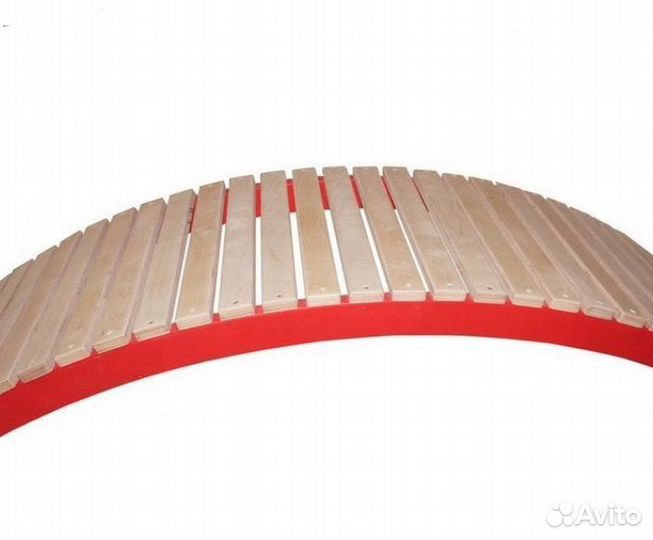 Мостик массажный из дерева 1400х400х290 мм цветной