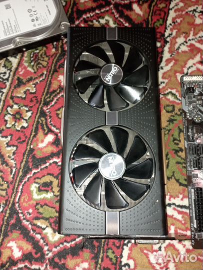 Видеокарта rx 570 4gb sapphire nitro