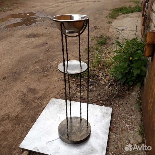 Пепельница напольная кованая ручной работы