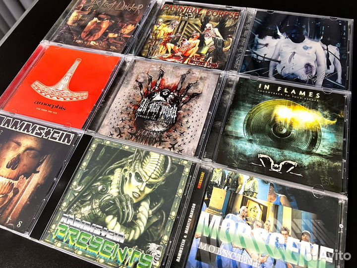 Музыкальные диски: Death, Doom, Alternative, Metal