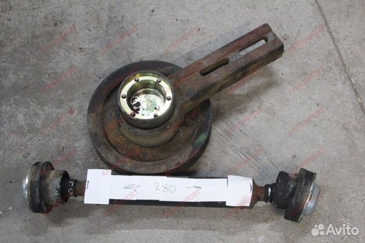 Вал привода гидромуфты D6C L280 б/у