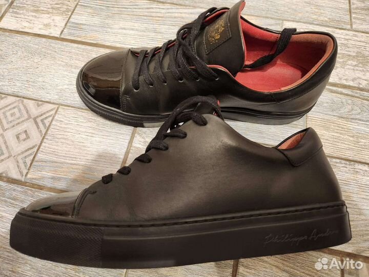 Мужские кеды philippe anders 40р