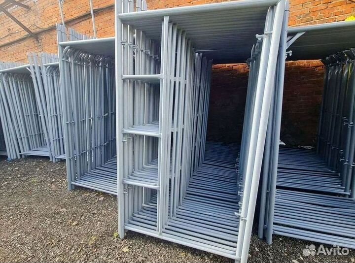 Леса строительные (дхв) 12х8 метра с 2 ярусами настилов