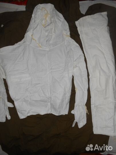 Маскировочный костюм белый (маскхалат ) СССР Новый