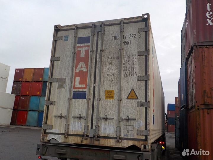 Рефконтейнер 40 футов Carrier 2007 г. trlu1712223