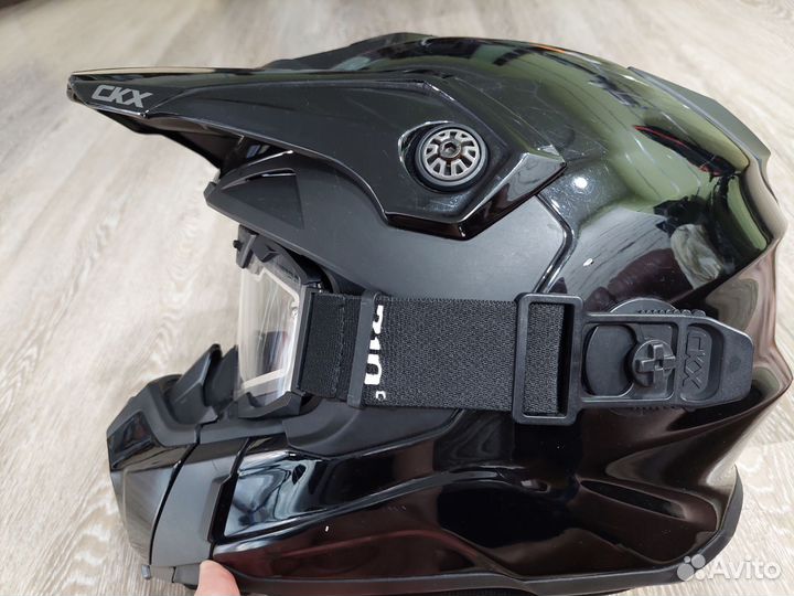 Шлем для снегохода с подогревом CKX titan