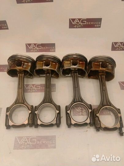 Поршень шатун VAG 2.0tfsi 200 л.с.AXX BPY BWA BPJ