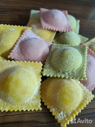 Домашняя лапша и Равиоли