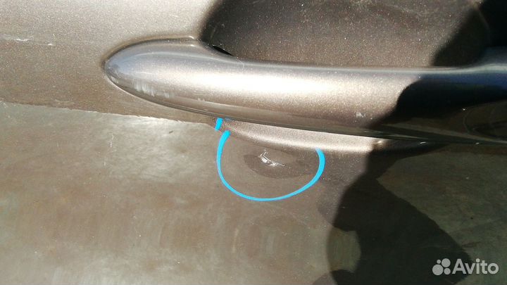 Дверь передняя левая Renault Captur/Kaptur