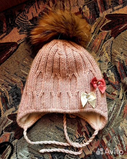 Зимние шапки для девочкм