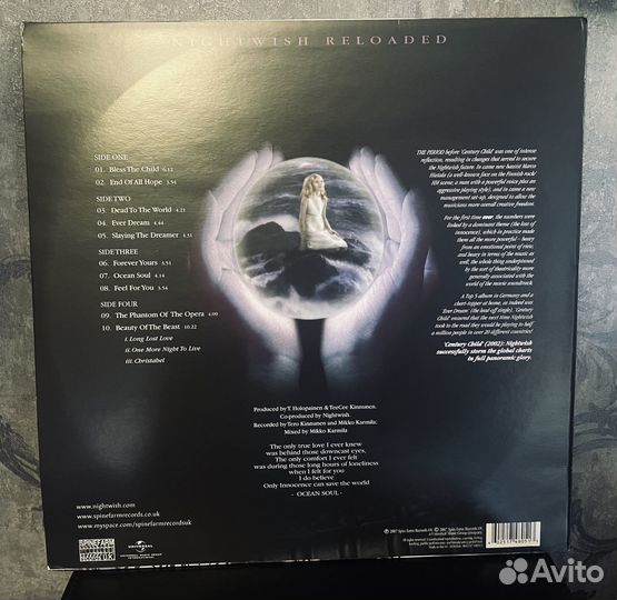 Nightwish - Century Child LTD 2LP collector 2007